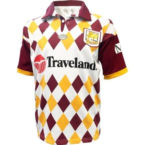 1995 BRISBANE BRONCOS RETRO RUGBY JERSEY size S-M-L-XL-XXL-3XL-4XL-5XL