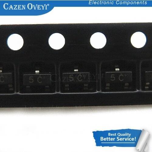 50pcs/lot BC807-16 5A BC807-25 5B BC807-40 5C BC817-16 6A BC817-25 6B BC817-40 6C SOT-23-3 In Stock