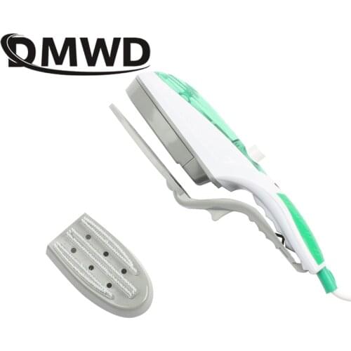 DMWD Handheld Clothes Ironing Machine Portable Electric Garment Steamer Mini Travel Fabric Hanging Steaming Iron Cloth Brush EU