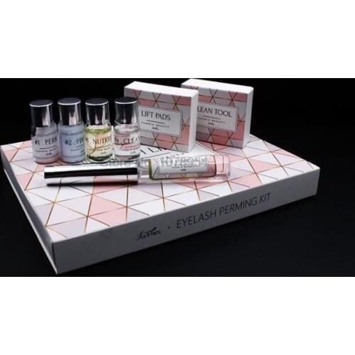100sets Funmix DIY Lashes Lifting Kits With Rods Glue Eye Lashes Eyelash Perming Kit Cilia Lifting Extension Perm Set Makeup hot