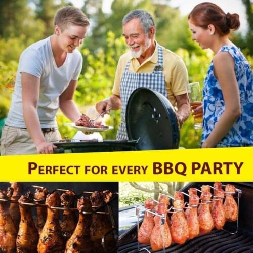 Stainless Steel Folding Barbecue Grill Barbecue Grill Grill Plate BBQ Outdoor Grilled Chicken Grill