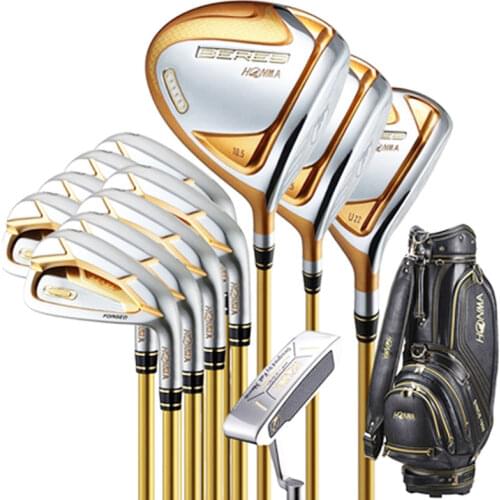 New Golf club HONMA S-07 4 star Golf complete clubs Driver Fairway wood irons Putter bag Graphite Golf Shaft with Headcover