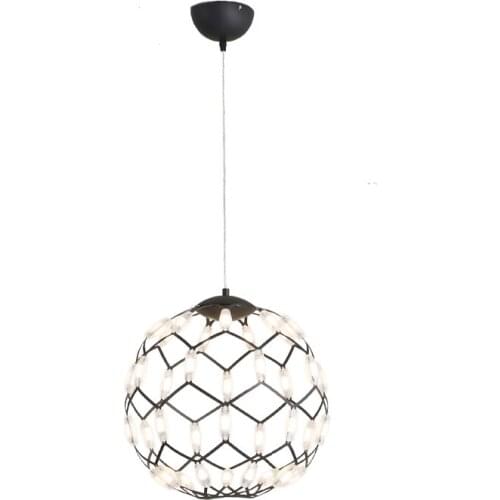 Post Modern Creative Ball shape Pendant lights Modern simple Living room Droplight Nordic art Dining room LED Lighting fixture
