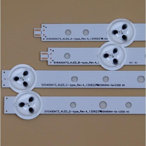 TV LED Light Bars For Sunny SN040DLD12AT SN040DLD12AT022-TM 40 inch Backlight Strip Kit LED Lamps HD Lens 10 Bands A B C D