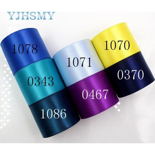 YJHSMY J-18410-D38MM 38 mm 10 yards Solid Color satin ribbons,DIY craft materials The tape for Sewing Wedding Accessories