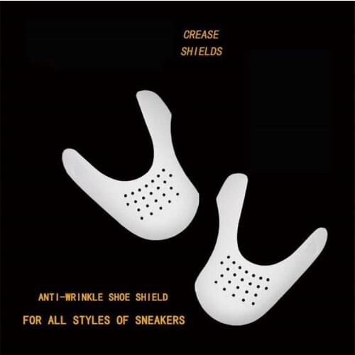 1 Pair Washable Toe Cap Support Shoe Shield Sneaker Anti-Crease Fold Shoes Bending Crack Shoe Head Shaper Expander