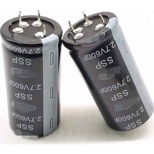 1pcs 2.7V 600F SSP Series High Current Power Supply Automotive Rectifier 2.7V600F Car capacitor