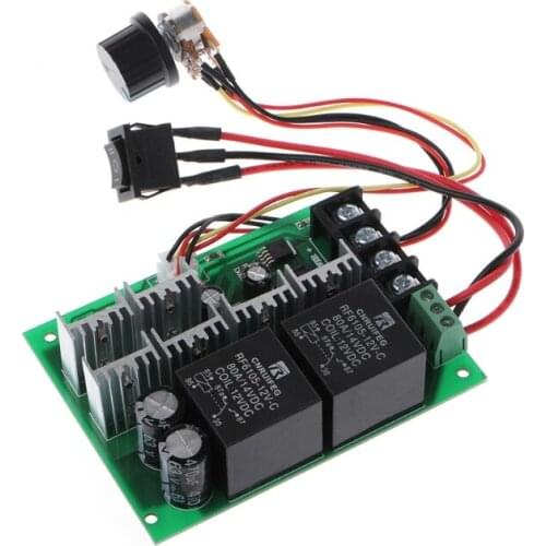 1PC DC 10-50V Motor Speed Controller Reversible PWM Control Forward Reverse Switch W315