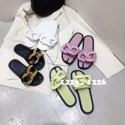 2021 Flip-Flops Womens Outdoor Fashion Platform Loafers Mules Loafers