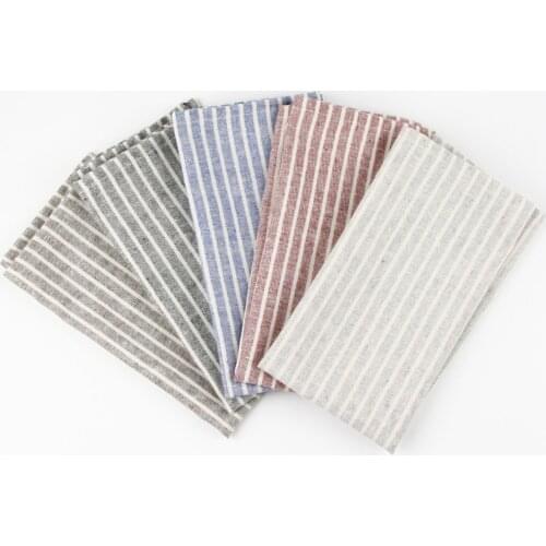 30 x 40 cm Fashion cloth Napkins cotton linen heat insulation mat dining table mat children table Napkin fabric placemats