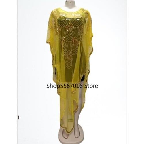 African womens dress African dress sequins high quality top fashion African womens dress A coat