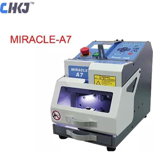CHKJ Refurbishment Automatic Electronic MIRACLE-A7 Key Cutting Machine MIRACLE A7 Car Key For Making Keys
