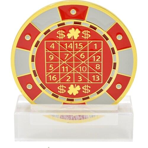 Feng Shui Red Digit Mirror & Green Yutu Mirror