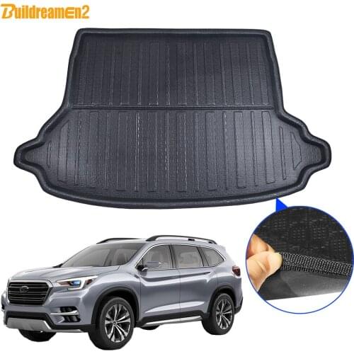 Cawanerl For Subaru Forester 2019 Car Styling Rear Trunk Mat Floor Tray Boot Liner Cargo Mud Carpet Kick Pad
