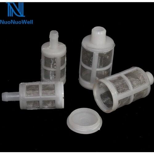 NuoNuoWell 2Pcs Water Inlet Filter Guard Pump Pre-Filter Net Brewing Anti-blocking Tool For ID 6-12mm Hose
