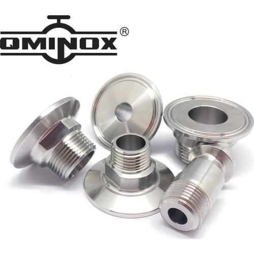 High Quality QiiMii Tri clamp NPT Male adatper Stainless steel 304 homebrew supply