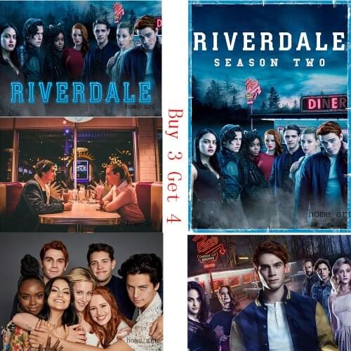RIVERDALE Poster Clear Image Wall Stickers Home Decoration Good Quality Prints White Coated Paper
