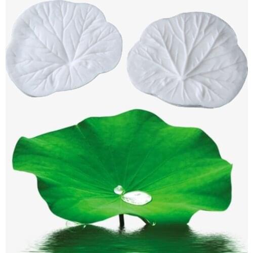 Lotus Leaf Silicone Molds Fondant Cakes Decorating Tool Silicone Molds Sugarcraft Chocolate Baking Tool For Cakes Gumpaste Form