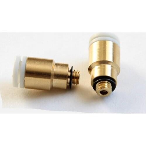 SMC type High quality fittings KJS type male thread One-touch Miniature external screw straight connector Pneumatic Components
