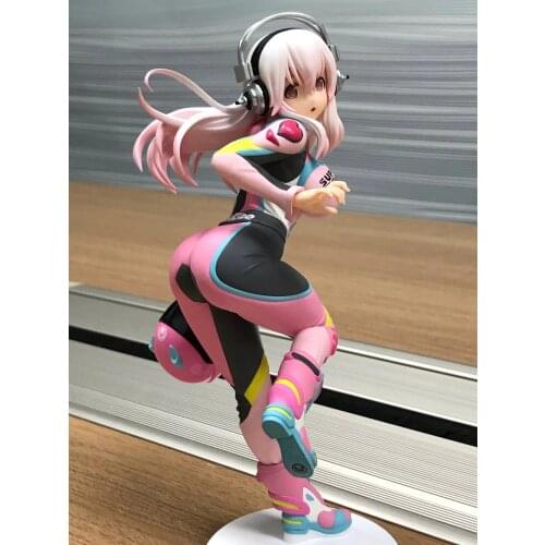 Japanese original anime figure SUPER SONICO knight ver action figure collectible model toys for boys