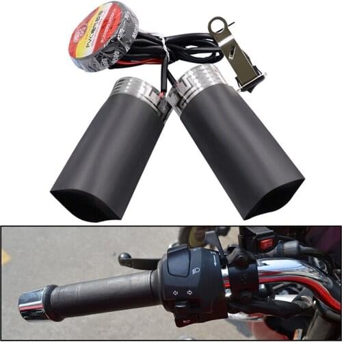 Winter motorcycle handlebar heating handlebar cover 12v electric heating handlebar battery car heating