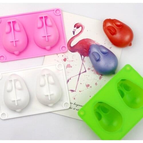2 Cavity Rabbit Silicone Cake Mold for Chocolate Mousse Jelly Pudding Ice Cream Dessert Bread Pastry Bakeware Decorating Tools