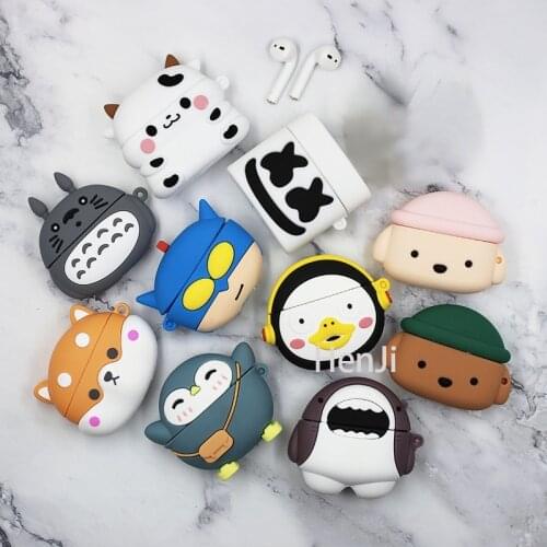 For Apple Airpods 1 2 Wireless Bluetooth Earphone Case Cotton Candy for Apple AirPods pro Cute Cover Box Case