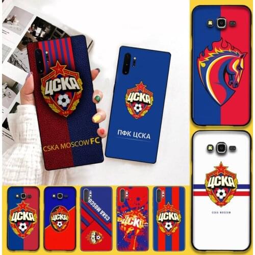 Russian Football Cska Moscow Phone Case For Samsung Galaxy Note20 ultra 7 8 9 10 Plus lite M51 M21 M30S