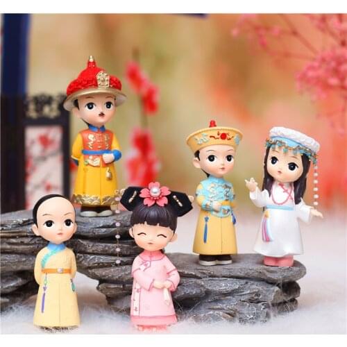 Human Doll New Imperial Palace Style Blind Box Limited Collection Automobile Ornaments Chinese Traditional Toy Baby Gift