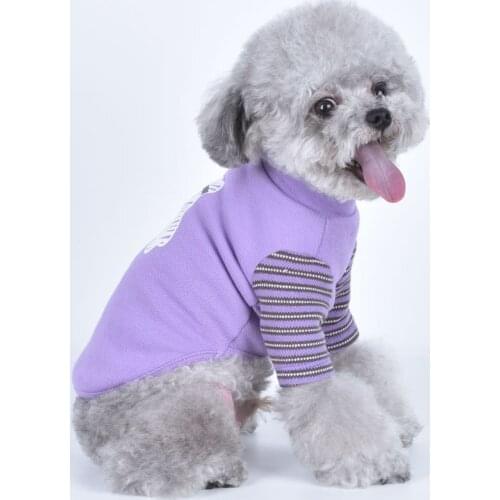 Cat Dog T-shirt Autumn Winter Puppy Pet Clothes Tee Shirt Chihuahua Yorkshire Terriers Pomeranian maltese Poodle Bichon Clothing