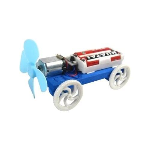 Eye car, aerodynamic car, puzzle assembly, car model, small production, small invention, school manual class