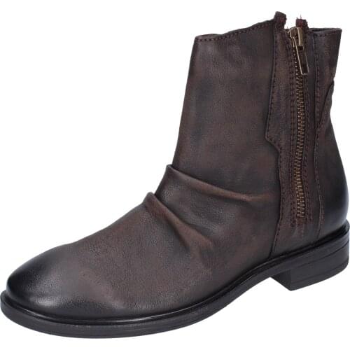 INUOVO ankle boots women brown leather