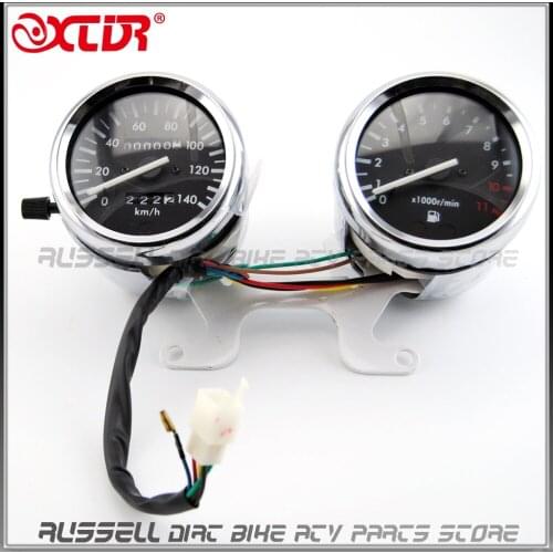 Mechanical Tachometer Mechanical Odometer SpeedoMeter For Honda CM125 Jialing LF150 Storm 150 QJ150