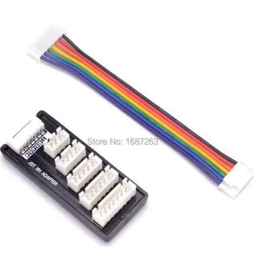 Mini JST-XH Balance Expansion Board 2S 3S 4S 5S 6S LiPo Battery Charger Charging Adapter RC Parts