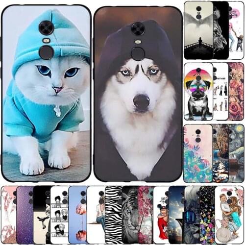 Soft Silicone Case For Xiaomi Redmi 5 Plus Case Soft TPU Fundas Phone Case For Xiaomi Redmi 5 Plus Redmi5 Plus Case Back Cover