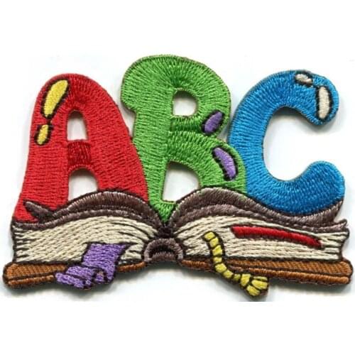 Custom Embroidered Patch applique iron-on patches Customized logo design slogan factory direct