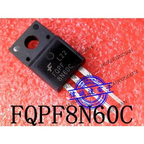 New Original FQPF8N60C FQPF 8N60C 8A 600V TO-220F