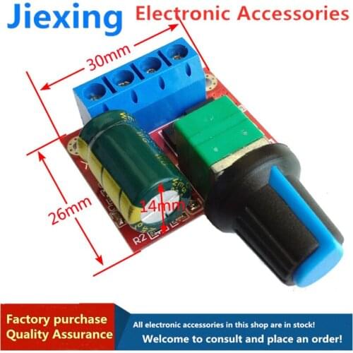PWM DC motor speed controller 5V-35V speed control switch 5A switch function LED dimmer