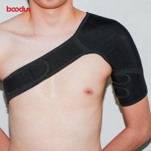 Adjustable Shoulder Support Back Protector Breathable Left Right Shoulder Bandage Brace Gym Sports Upper Arm Wrap Belt Strap