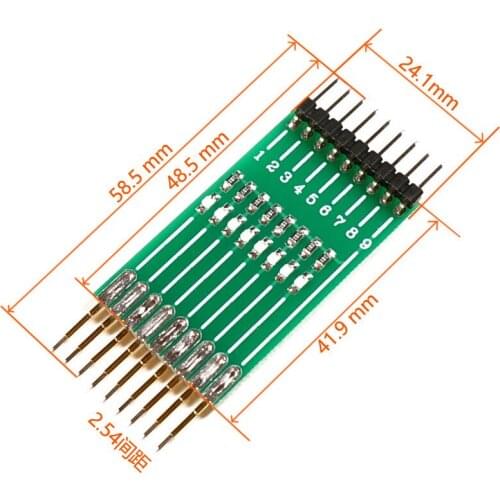 With LED Test Probe Download Burner Needle PCB Test Probe for PCB SMT/ SMD IC Spring Needle SCM LED Water lamp Module Circuit