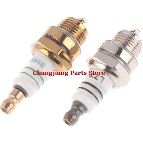 1PC BM6A Spark Plug Glow Plug BM6A Small Engine Replacemnet for 2-stroke Chainsaw Lawn Mower Strimmer