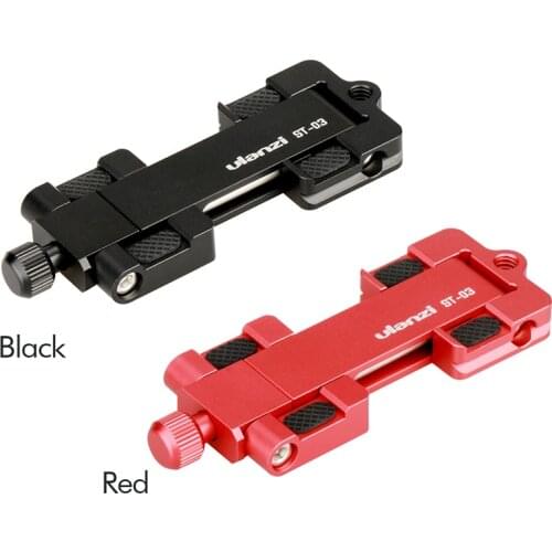 Ulanzi Metal Phone Tripod Mount With Cold Shoe Universal Clip Holder For SmartPhone Microphone Light For Iphone7 Samsung ST-03