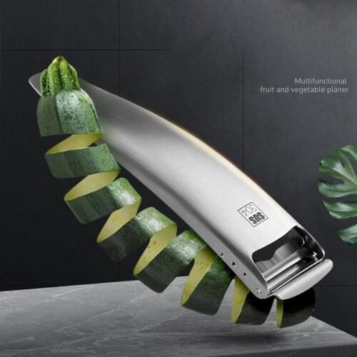 High quality safety protection Stainless Steel Multi-function Vegetable Peeler fruit Cutter Peeler Potato Carrot Kitchen Tool