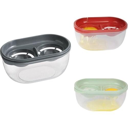 Egg White Separator Yolk Filter Storage Box Kitchen Gadgets Egg Separator Cooking Tool Extractor