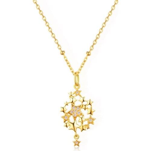 2018 New Constellation Necklace pendant exquisite atmosphere sweet romantic popular lady necklace Pendant