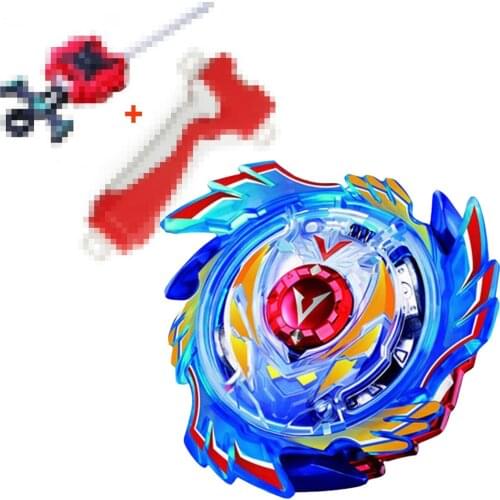 Spinning Top Burst B-73 Starter GOD VALKYRIE.6V.Rb Gifts For Kids + Advanced burst Grip + burst L-R Launcher