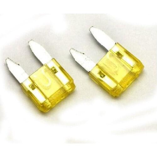 Free Shipping 200pcs/lot Small 20A Brand New Car Fuses Auto Fuse Wholesale Dropshipping