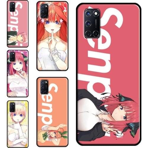 The Quintessential Quintuplets Case For OPPO A15 A83 A91 A93 A31 A53 A5 A9 2020 A52 A72 A1K A3S A5S Reno2 Z F5 F7 Cover
