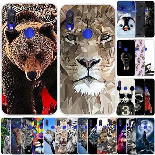 For Xiaomi Redmi 7 Case Soft TPU Silicon Phone Back Cover For Xiaomi Redmi 7 Case Etui Protective Bumper Fundas Coque Capas