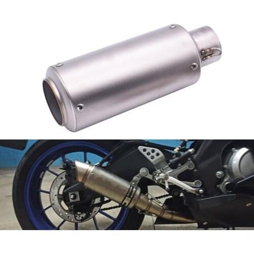 Exhaust Pipe Motorcycle Muffler Escape Carbon Fiber Exhaust DB Killer For yamaha xt 600 mt10 mt 09 tracer suzuki drz/ltz 400